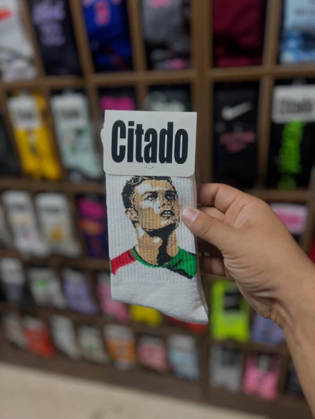 جوراب رونالدو سفید سیتادو