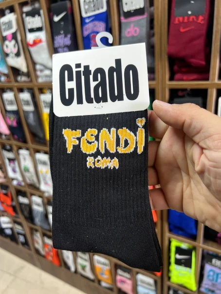 جوراب مشکی فندی سیتادو