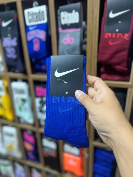 جوراب نایک آبی نیم ساق سیتادو