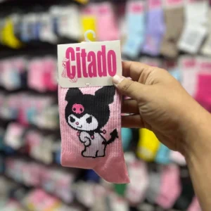 جوراب کرومی صورتی سیتادو