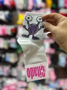 جوراب آدم فضایی بنفش سیتادو