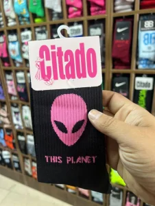 جوراب الین مشکی صورتی سیتادو